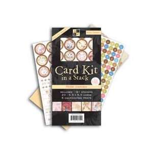  DCWV Card Making Kit In A Stack ROSE GARDEN Office 