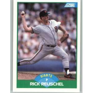  1989 Score #5 Rick Reuschel   San Francisco Giants 