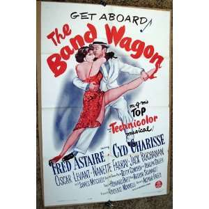   The Band Wagon   Fred Astaire   Original Movie Poster 