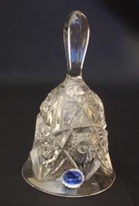 Handcrafted Imperial Clear Crystal Glass Bell Flower  