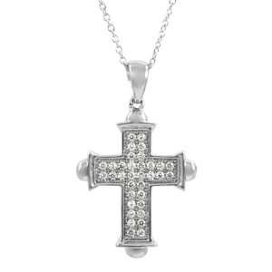  Marcellas CZ Cross Fashion Necklace Jewelry