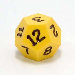  GameScience Saffron Yellow d12 Toys & Games