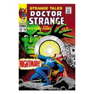  Strange Tales #164 Cover Dr. Strange and Yandroth