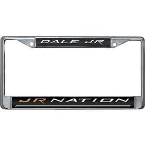 Rico Dale Earnhardt, Jr. JR NATION Laser Chrome License Plate Frame 