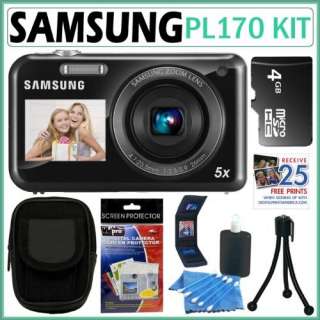 Samsung PL17016MP Dual View Digital Camera + 4GB Kit 610563291779 