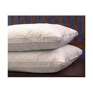   Quilted 95/5 White Jumbo Down Bed Pillow    DISCONTINUED Electronics