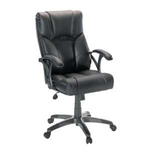  Sauder Deluxe Leather Executive Chair Furniture & Decor