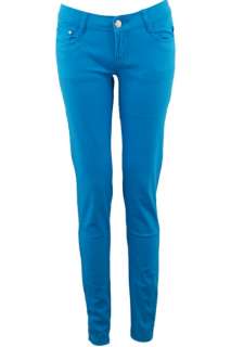 D18 Womens Bright Coloured Slim Fit Skinny Jeans Size 6   16  