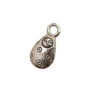  Green Girl Pewter Courage Doll 15x28mm Charms Arts 