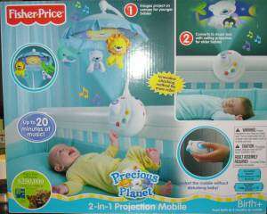 Fisher Price Precious Planet Projection Mobile NEW  
