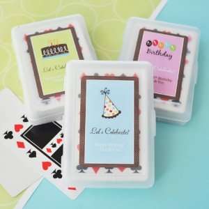  Personalized Birthday Playing Cards 24 Set Health 