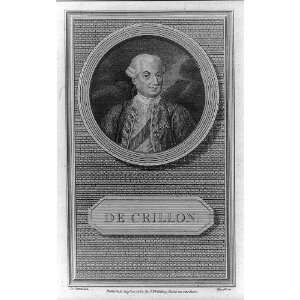   des Balbes de Berton de Crillon,duc de Mahon 1785