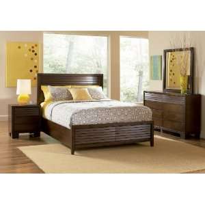 The Simple Stores Lodi Platform Bed with Footboard Storage 