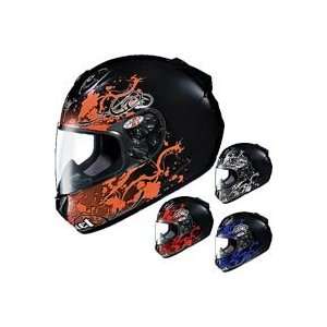  Joe Rocket RKT101 Stain Helmets X Large Black/ Red/ Silver 