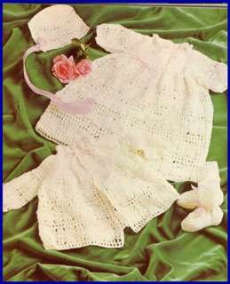 55+Gorgeous BABY CROCHET Ptns Garments~Shawls~Layettes  
