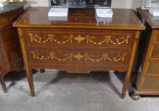 French Empire Bombe Chest Commode Drawers  