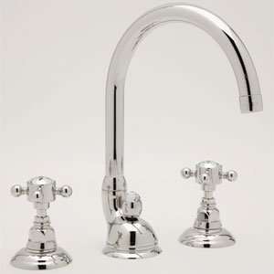   Sink Faucets 8 Hi Arc Widespread Crystal Lav Faucet