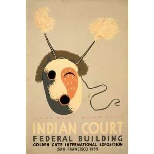  INDIAN COURT FEDERAL BUILDING SAN FRANCISCO 1939 UNITED 