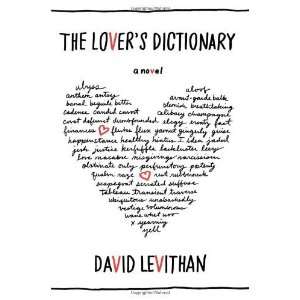  The Lovers Dictionary [Hardcover] David Levithan Books