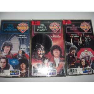   Factor/The Pirate Planet/The Ribos Operation   Starring Tom Baker
