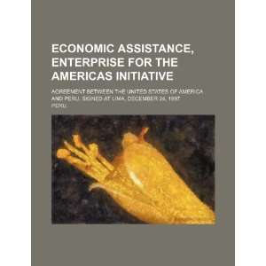 Economic assistance, Enterprise for the Americas Initiative agreement 