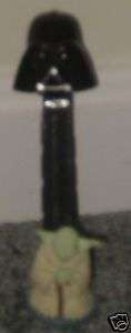Darth Vader Loose Pez Dispenser with small Yoda Figure  