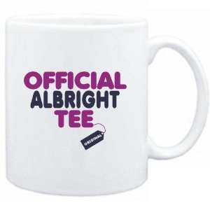  Mug White  Official Albright tee   Original  Last Names 