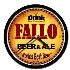  FALLO beer and ale cerveza wall clock 