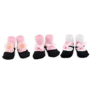  Perfectly Princess Bow and Flower Sock Set Baby