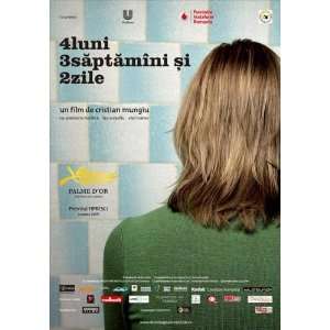  4 Months, 3 Weeks and 2 Days Poster Romanian 27x40Anamaria 