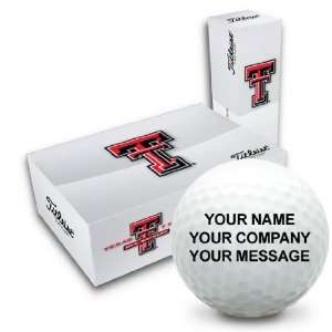   Collegiate Persoanlized Golf Balls   Texas Tech