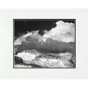  Ansel Adams   Clouds, King River Divide LG Matted
