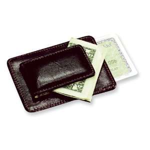  Brown Leather Credit Card Case and Money Clip Jewelry