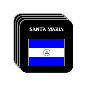  Nicaragua   SANTA MARIA Set of 4 Mini Mousepad Coasters 