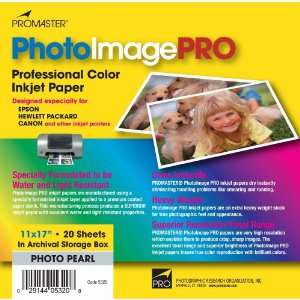  ProMaster PhotoImage Pearl Inkjet Paper 11X17 HW   11x17 