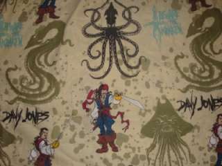 PIRATES OF THE CARIBBEAN DEAD MANS CHEST FITTED FABRIC SHEET