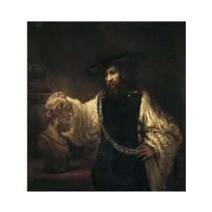 Rembrandt Van Rijn   Aristotle With A Bust Of Homer Giclee  
