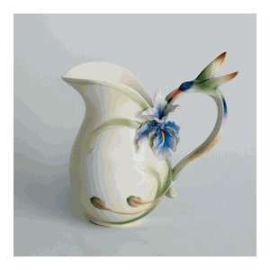  Franz Porcelain Long tail hummingbird pitcher Everything 