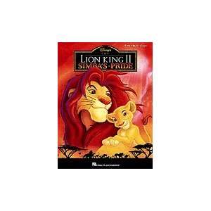  Lion King II Piano Vocal Guitar Book Musical Instruments