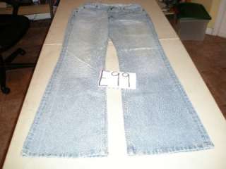 Lee Denver Mens Flare Jeans Bootcut 33x34 E99 501 517 507  