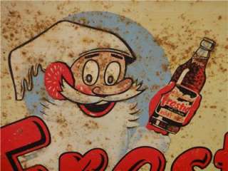 VERY SCARCE 1960S FROSTIE ROOT BEER SODA LIGHTED CLOCK SIGN *RARE 