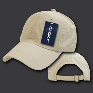 Washed Cotton STONE Baseball Polo CAP HAT adjustable  