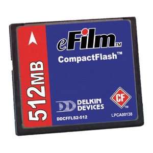  Delkin 512 MB CompactFlash Card Electronics