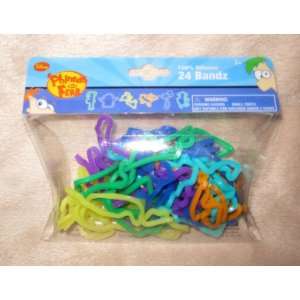  Phineas and Ferb Silly Bandz ~ 24 Pack Toys & Games