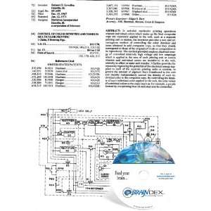  NEW Patent CD for CONTROL OF COLOR DENSITIES AND TONES IN 