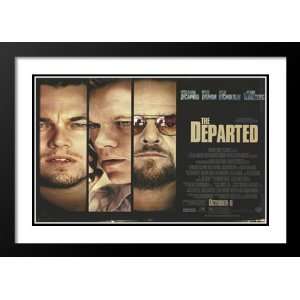  The Departed 20x26 Framed and Double Matted Movie Poster 