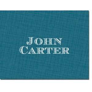  Noteworthy Collections   Stationery (3 Square Teal 