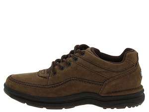 ROCKPORT WORLD TOUR Classic MENS Wide Walking Shoe Chocolate Brown 