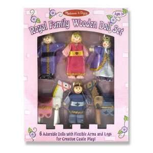  Royal Family Wooden Doll Set Toys & Games
