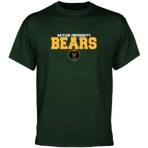 Baylor Bears Green University Name T shirt Sports 